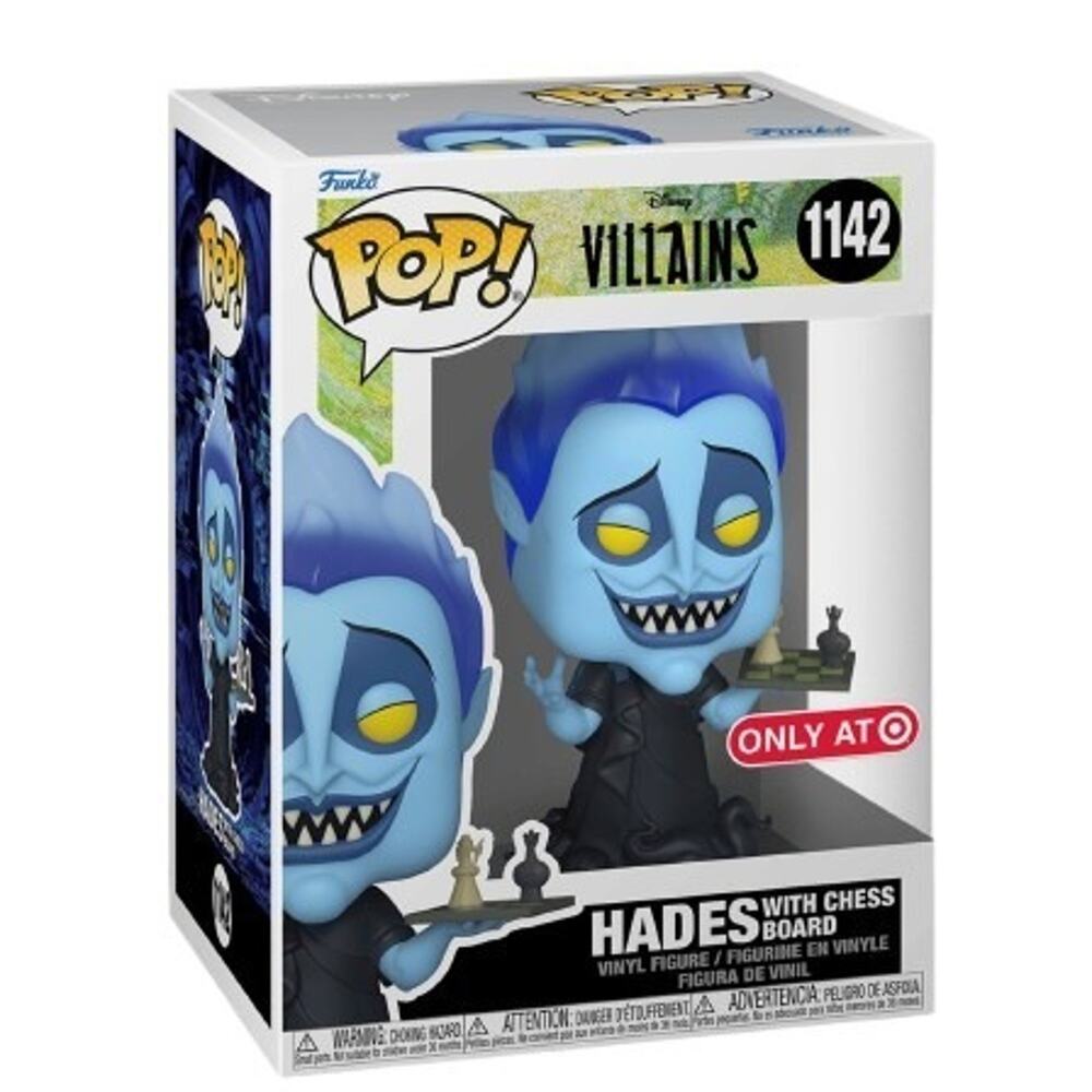 Funko Pop! Disney Villains Hades with Chess Board Target Exclusive Figure
